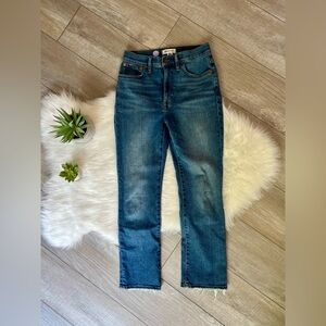 MADEWELL | High Rise Skim Demi Bootcut Denim Jeans (27/4)